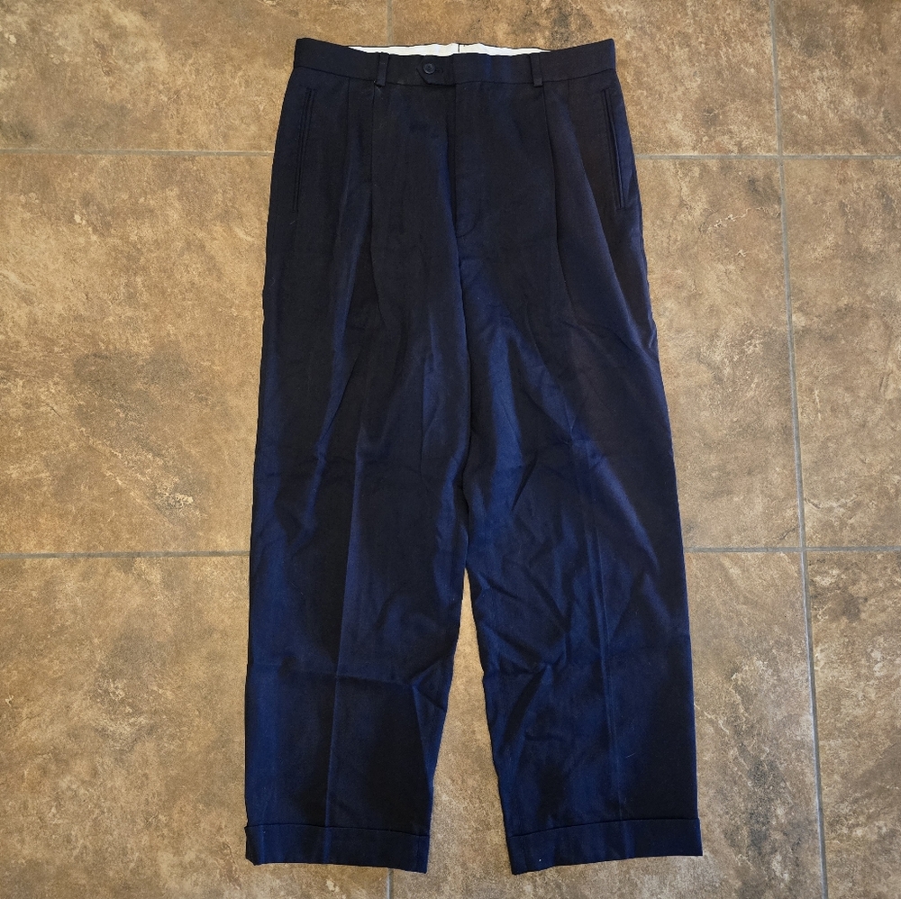 Navy | REGALO | Business Casual Pant